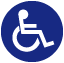 Verbot-Rollstuhl